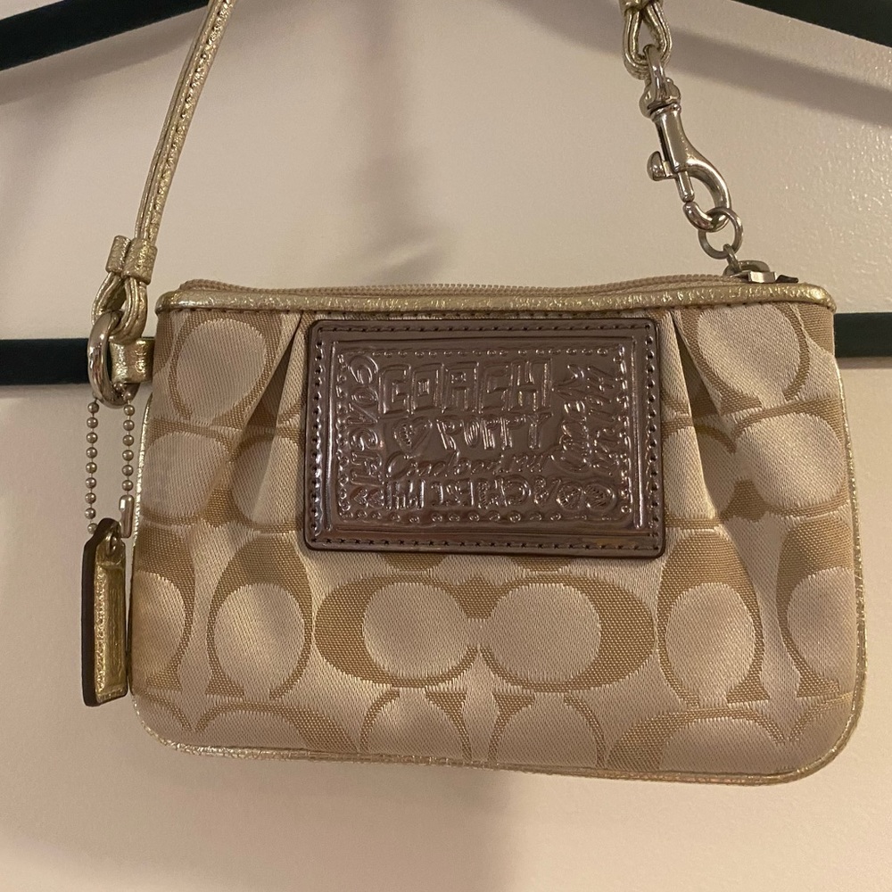 Y2K COACH X POPPY VINTAGE MINI BAG/WRISTLET